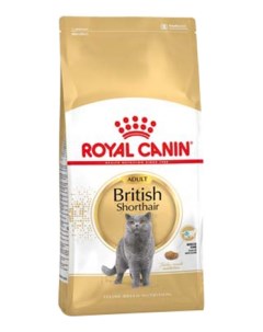 Сухой корм для кошек British Shorthair британская домашняя птица 0 4кг Royal canin
