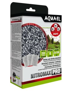 Наполнитель для внешних и внутренних фильтров NitroMAX Pro цеолит 3 шт по 100 мл Aquael