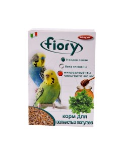Сухой корм для волнистых попугаев Злаковое ассорти 400 г Fiory