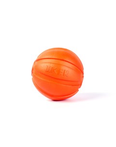 Мячик для собак мелких и средних пород оранжевый 7 см Liker