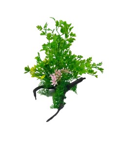 Искусственное аквариумное растение с корягой 00112883 12х22 см Ripoma