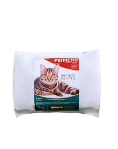 Сухой корм для кошек Primero мясное ассорти 1 8 кг Дайкорм