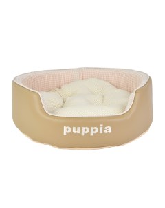 Лежак для собак круглый Antique бежевый 52х17см Puppia