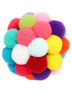 Мяч плюшевый Пузырь 7 см микс цветов Пижон