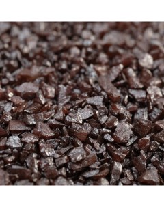 Грунт декоративный Шоколадный металлик песок кварцевый 25 кг фр 1 3 мм Decor de