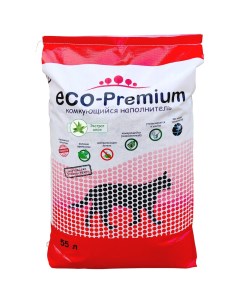 Впитывающий наполнитель Eco Premium Алоэ древесный 55 л Eco-premium