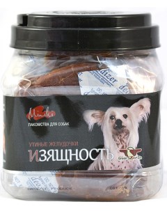 Лакомство для собак Miniki Изящность утиные желудочки 525 г Green qzin