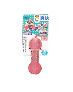Жевательная игрушка для собак Dental Toy розовая 11 см Tarky