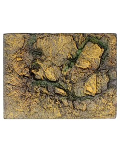 Фон для террариума рельефный камень желтый 60х45х3 5 см Nomoy pet