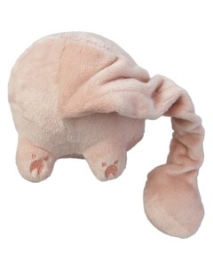 Мягкая игрушка для собак Чей хвост Свинка розовый 20 см Petz route