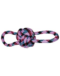 Игрушка для собак Грейфер веревочный плетеный с мячом 23 см N1