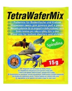 Корм для донных рыб Wafer Mix чипсы 15 г Tetra