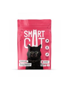 Сухой корм для кошек ягненок 0 4кг Smart cat