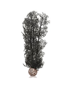 Искусственное растение для аквариума Черный морской веер средний пластик 30см Biorb
