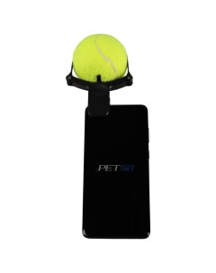 Селфи мяч для собак Dog selfie ball желтый 9 см Petstandart