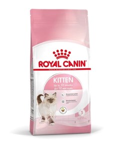Сухой корм для котят Kitten от 4 до 12 месяцев 2 кг Royal canin