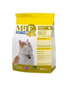 Сухой корм для кошек Mr Fruit Neutered для стерилизованных курица 0 4кг Forza10
