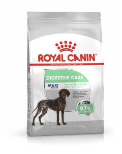 Сухой корм для собак Maxi Digestive Care с чувствительным пищеварением 3 кг Royal canin