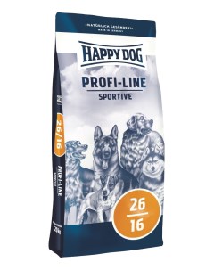 Сухой корм для собак Profi Line Sportive для активных птица 20кг Happy dog