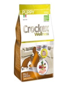 Сухой корм для щенков Wellness Puppy Mini курица рис 2кг Crockex