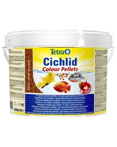 Корм для всех видов цихлид Cichlid Colour для улучшения окраса гранулы 10 л Tetra