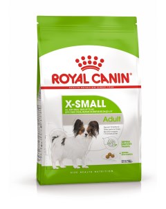Сухой корм для собак X Small Adult для миниатюрных пород 3 кг Royal canin