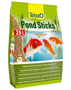 Корм для прудовых рыб Pond Sticks палочки 25 л Tetra