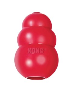 Игрушка для лакомств для собак Classic S красный длина 7 см Kong