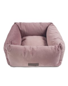 Лежанка для собак велюр 50x50x20см розовый Freep