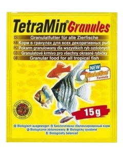 Корм для рыб Min гранулы 15 г Tetra