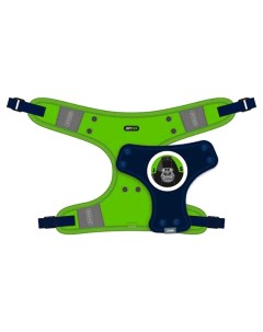 Шлейка для собак XL нейлон пластик зеленый Joyser