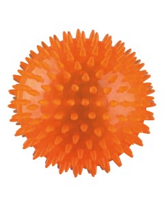 Жевательная игрушка для собак Мяч игольчатый бесшумный резина в ассортименте 8см Trixie
