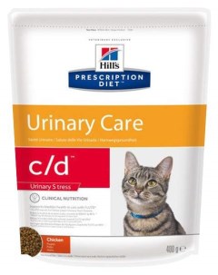 Сухой корм для кошек Prescription Diet Urinary Stress при МКБ курица 0 4кг Hill`s