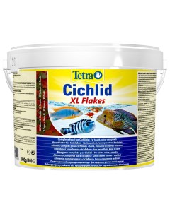 Корм для всех видов цихлид Cichlid XL хлопья 10 л Tetra