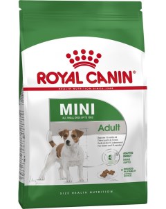 Сухой корм для собак Adult Mini рис птица 4кг Royal canin