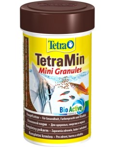 Корм для молодых и мелких рыб Min Mini Granules гранулы 100 мл Tetra
