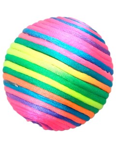 Мяч текстильный Полосатик 4 8 см микс цветов Пижон