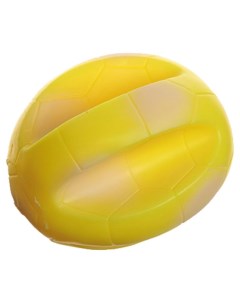 Апорт для собак Мяч ребристый 13 см в ассортименте Зооник
