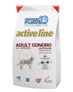 Сухой корм для собак Active Line Adult Condro рыба 10кг Forza10