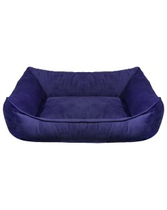 Лежанка для собак и кошек текстиль 45x60x20см синий Petshopru