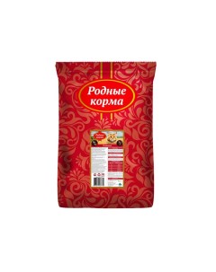 Сухой корм для кошек телятина 10кг Родные корма