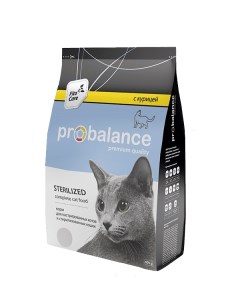 Сухой корм для кошек Sterilized для стерилизованных 400 г Probalance
