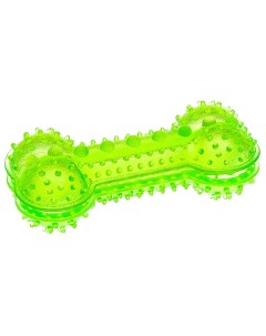 Жевательная игрушка для собак кость зеленый длина 12 5 см Ferplast