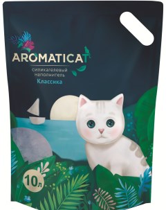 Впитывающий наполнитель Классика силикагелевый 10 л Aromaticat