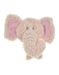 Мягкая игрушка для собак Слон розовый длина 12 см Aromadog