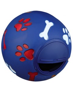 Игрушка для лакомств для собак Мяч из винила и пластика в ассортименте 7 см Trixie