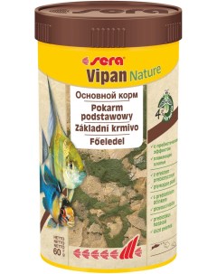 Корм для рыб VIPAN NATURE хлопья 250 мл 60 г Sera