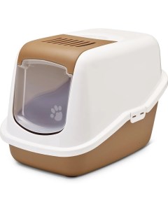 Туалет для кошек прямоугольный коричневый 56х39х38 5 см Savic