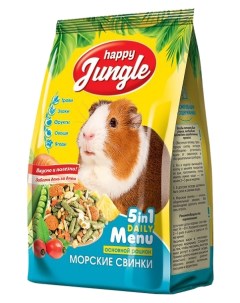 Сухой корм для морских свинок 400 г Happy jungle