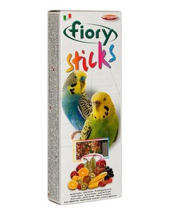 Лакомство для попугаев палочки с фруктами 60г Fiory